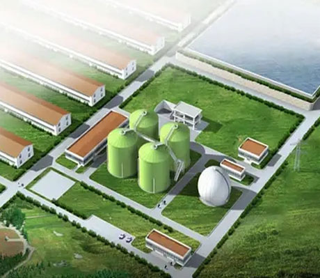 規(guī)?；镎託夤こ?></a></p>
<h2>規(guī)模化生物沼氣工</h2>
<p class=